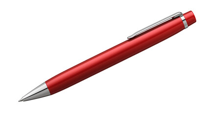 red ballpoint pen