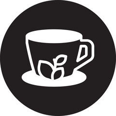 Hot Tea glyph icon