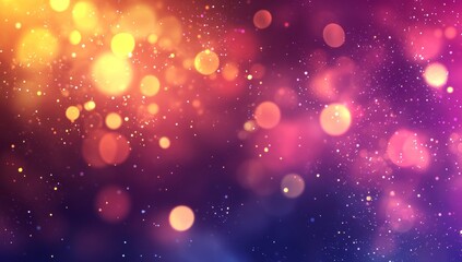 A colorful, blurry background with many small, round dots
