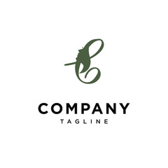 Letter C Beauty Salon Logo Icon Vector