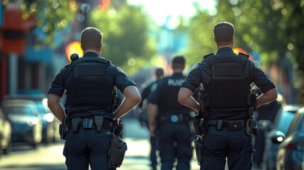 Police Officers on Duty A Brief Overview of Law Enforcement Roles