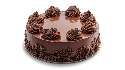 Decadent Chocolate Cake: A Symphony of Rich Brown Hues