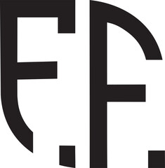 Obraz premium FF LEAF SHAPE LOGO.eps