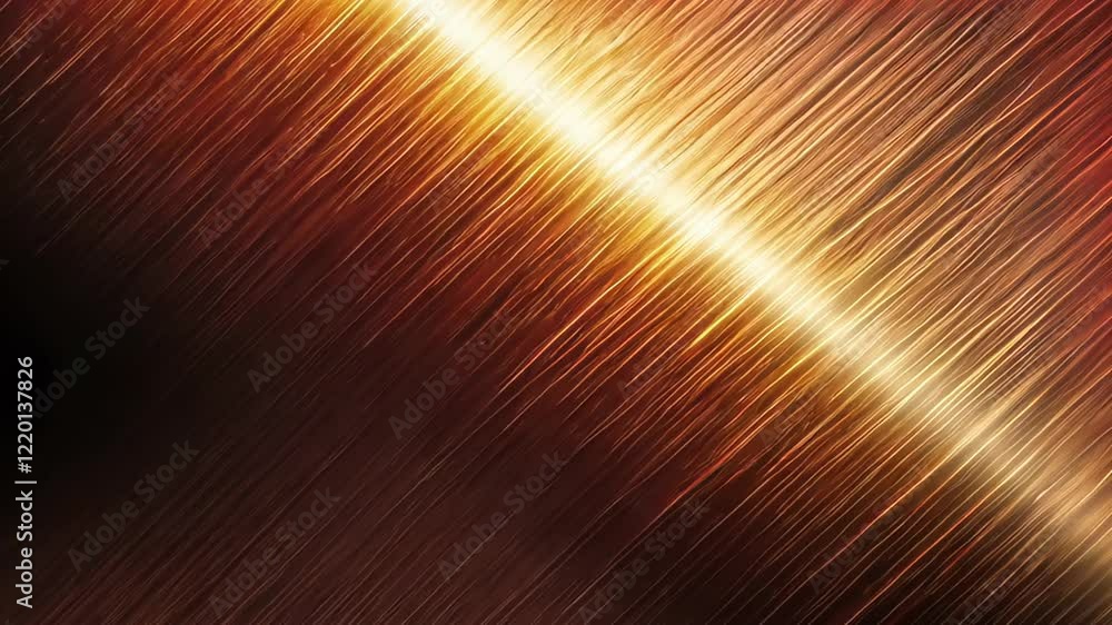 Poster waves of golden light dance through darkness creating mesmerizing patterns in a vibrant display of c