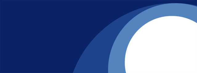 Obraz premium Blue and white business banner background 