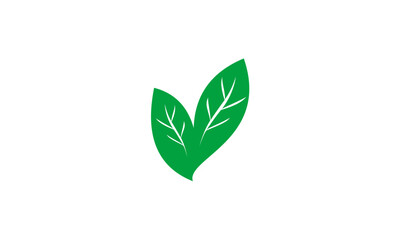 green leaf logo