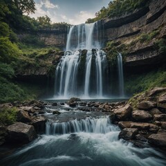 Fototapeta premium What do you think ancient civilizations might have thought about waterfalls?