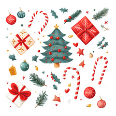 Christmas seamless pattern