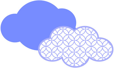 Japanese Pattern Cloud
