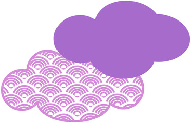 Japanese Pattern Cloud
