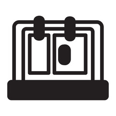 Calendar  glyph icon