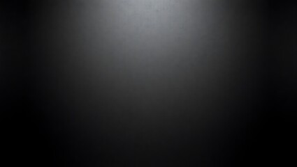 Fototapeta premium Subtle black gradient background with smooth vignette effect, suitable for dramatic themes, cinematic designs, or photography