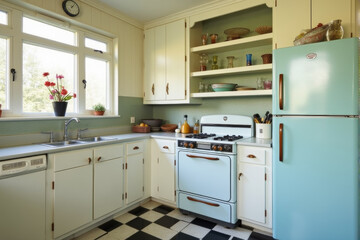 Retro and Vintage Aesthetics theme room