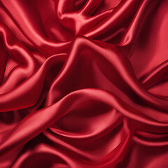 Obraz premium Red Silk background