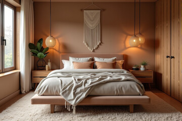 Retro and Vintage Aesthetics theme bedroom