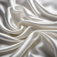 Obraz premium white silk background
