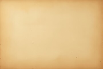 Antique beige paper with vintage texture and subtle stains, on a plain background. Concept of nostalgia, aged material, and retro design. Ai generative