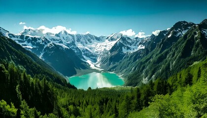 日本の北陸の山脈