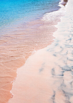 Pink Beach, Island Padar, Komodo National Park, Flores, Indonesia, Southeast Asia.