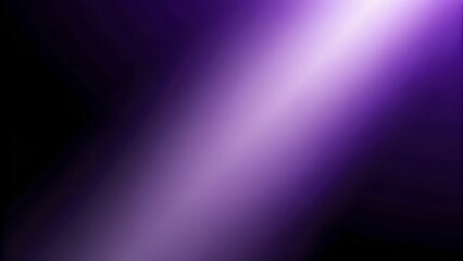 Fototapeta premium Intense purple beam piercing a dark abstract background.