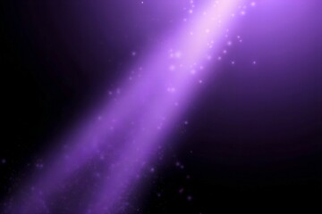 Obraz premium Intense purple beam piercing a dark abstract background.