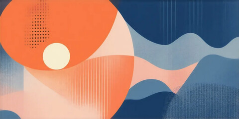 Harmony of Dots and Subtle Hues