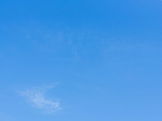 冬の青空と薄い雲10