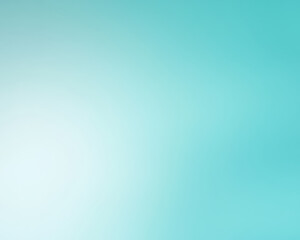 smooth gradient background featuring vibrant teal hues, creating calming and serene atmosphere. Perfect for various design projects