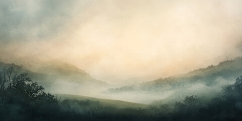 Graphic resource background, misty backdrop, ambient soft color wide backgrounds design hazy mist fog sparse empty