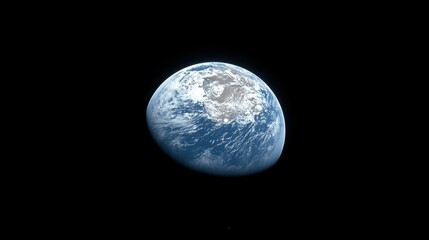 Naklejka premium Earth from Space A Stunning