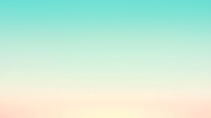 The sky at dawn with a gentle gradient from pale blue to soft white, signaling the start of a new day with calm and tranquility