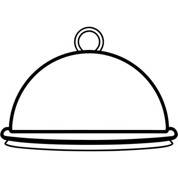 recommend clip art: Creative Line Art Serving Tray Designs