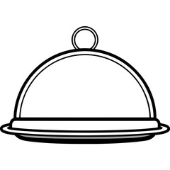 Creative Line Art Serving Tray Designs