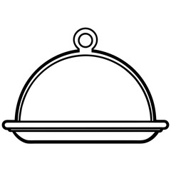 Creative Line Art Serving Tray Designs