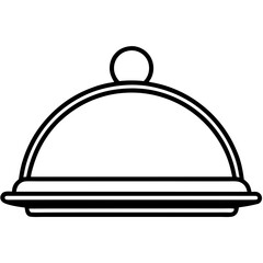 Creative Line Art Serving Tray Designs