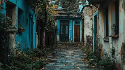 Fototapeta premium Atmospheric Alleyway