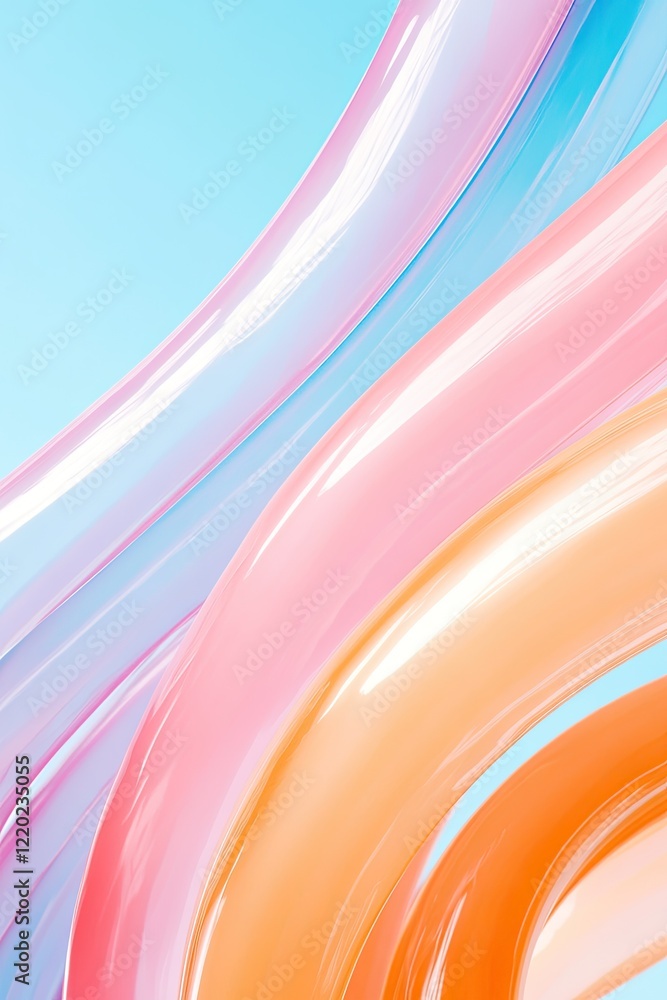 Poster create vibrant abstract design featuring dynamic color palette that draws viewer eye