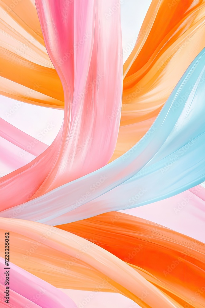 Poster create vibrant abstract design featuring dynamic color palette that draws viewer eye