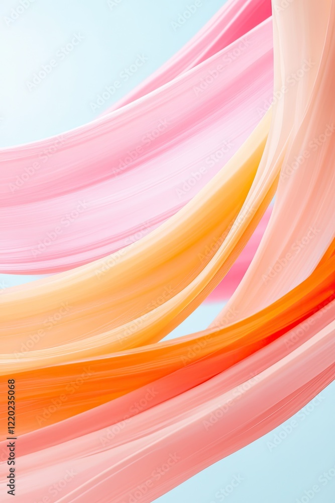 Poster create vibrant abstract design featuring dynamic color palette that draws viewer eye