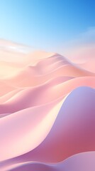 Fototapeta premium digital technology blue purple mountains sand dunes landscape poster background