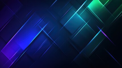 Obraz premium Abstract Futuristic Background with Vibrant Colorful Geometric Shapes