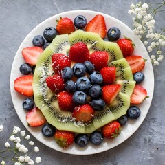 Obraz premium mix fruit salad