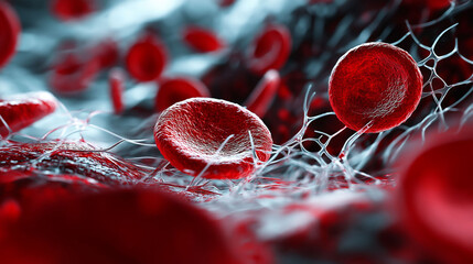 LDL cholesterol heart blood monitoring. Atherosclerosis progression in a narrowing artery visual concept.
