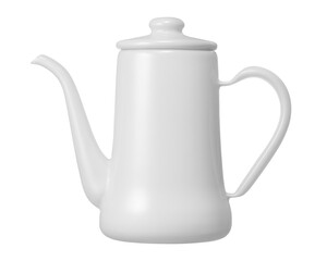 白いコーヒーポット