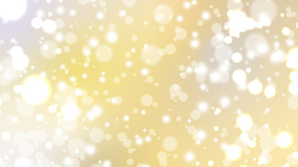 キラキラした玉ボケのイルミネーション背景