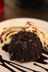 Dessert food at a local restaurant in northern Minnesota. 