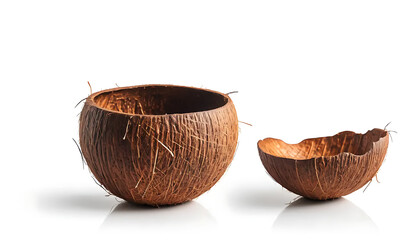 Natural Coconut Shell Bowls Eco Friendly Handmade