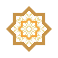 Gold Islamic Ornament