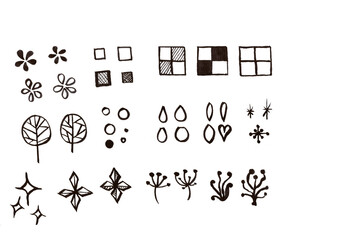 Naklejka premium イラスト素材（小）