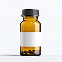 look very premium for nutritional  supplement bottles, The bottle is full of medicine.